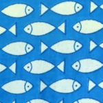Fishy Spaghetti - Blue