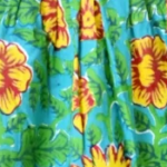 Flowy Floral - Sea green
